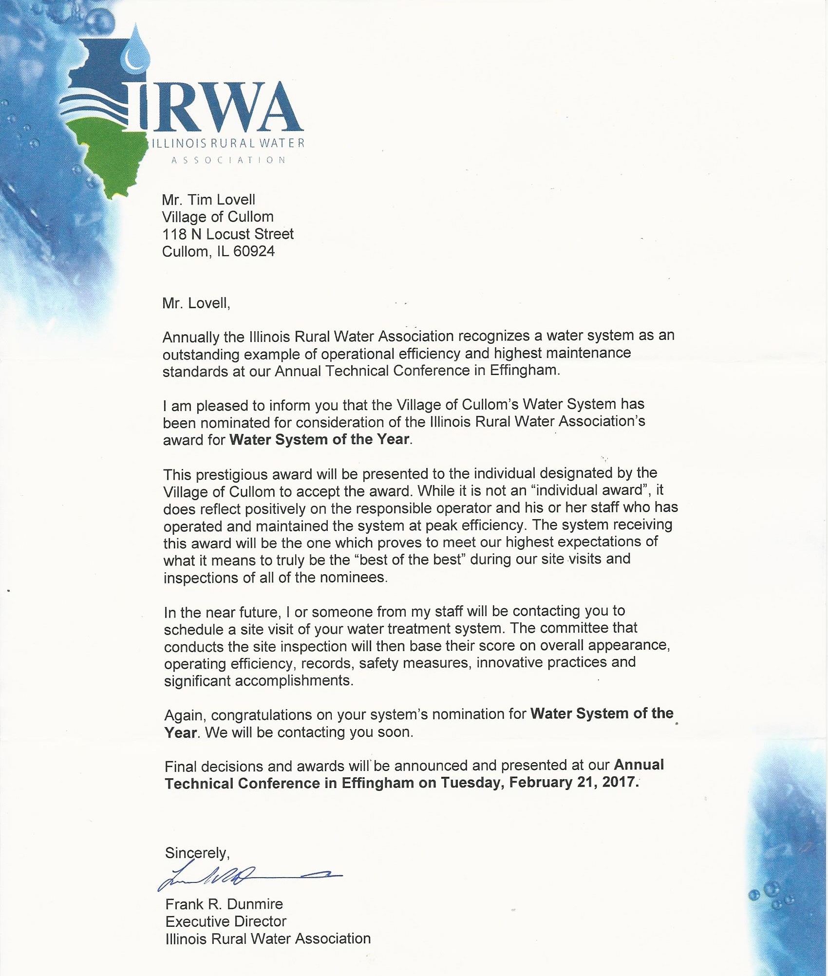 irwa-award